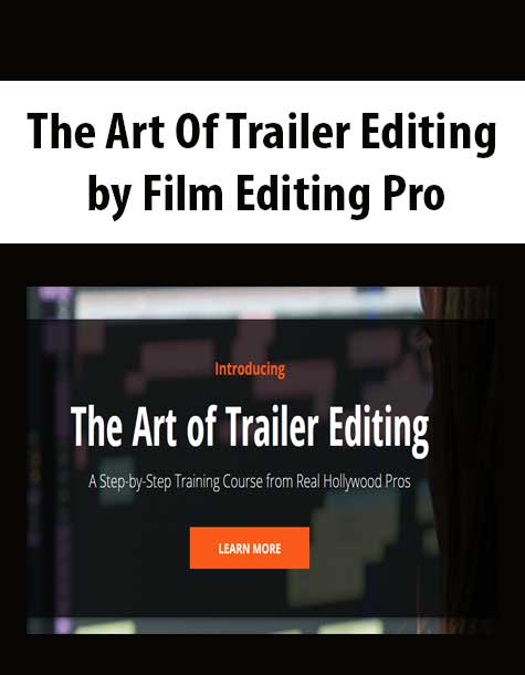 Anonymous - The Art Of Trailer Editing Pro Ultimate