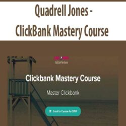 Quadrell Jones - ClickBank Mastery Course