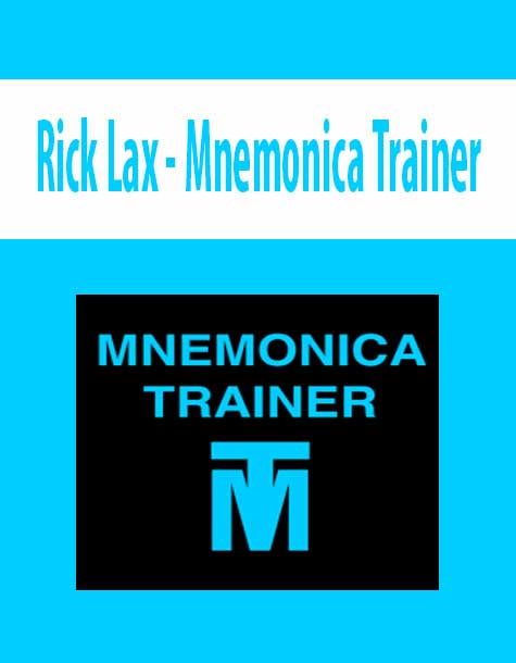 Rick Lax - Mnemonica Trainer