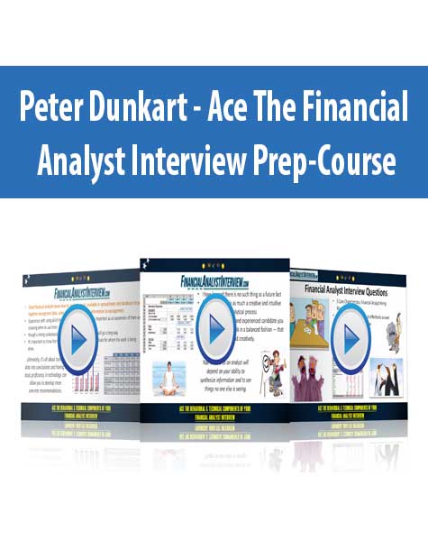 Peter Dunkart - Ace The Financial Analyst Interview Prep-Course