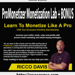 ricco-davis-promonetizer-monetization-lab-bonus