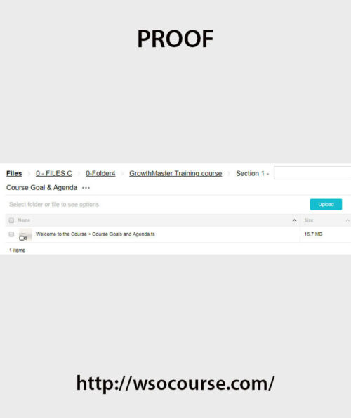GrowthMaster Training Course