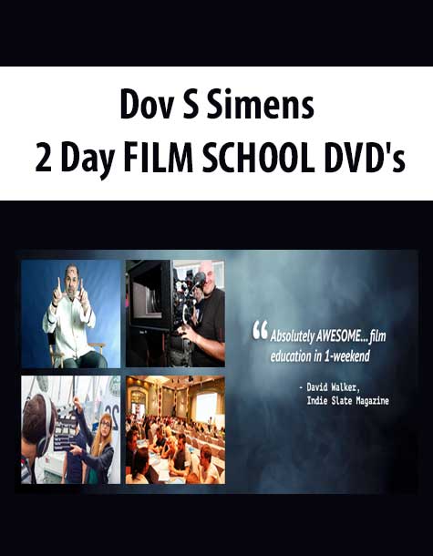 Dov S Simens 2 Day FILM SCHOOL DVD's