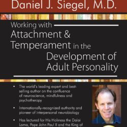 Working with Attachment and Temperament in the Development of Adult Personality with Daniel J. Siegel, M.D. - Daniel J. Siegel