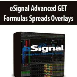 eSignal Advanced GET Formulas Spreads Overlays