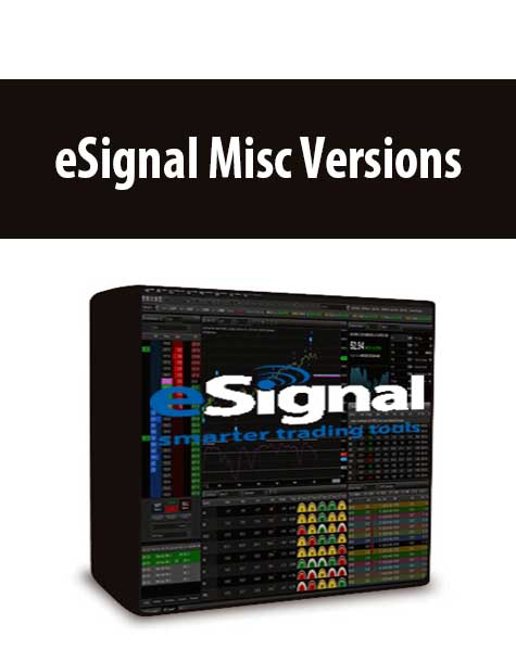 eSignal Misc Versions