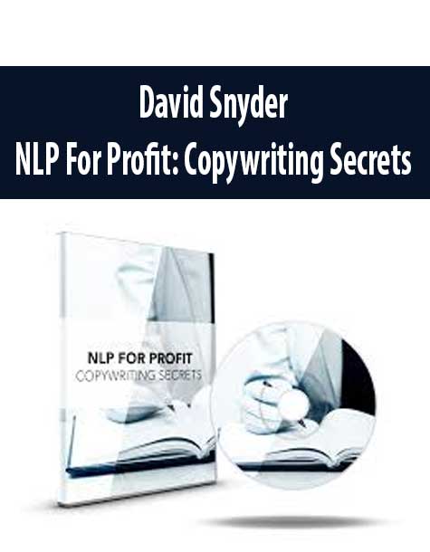 David Snyder – NLP For Profit