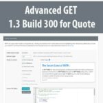 Advanced GET 1.3 Build 300 for Quote