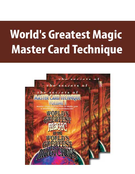 World's Greatest Magic - Master Card Technique