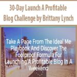 30-Day Launch A Profitable Blog Challenge by Brittany Lynch