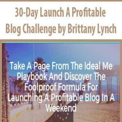 30-Day Launch A Profitable Blog Challenge by Brittany Lynch