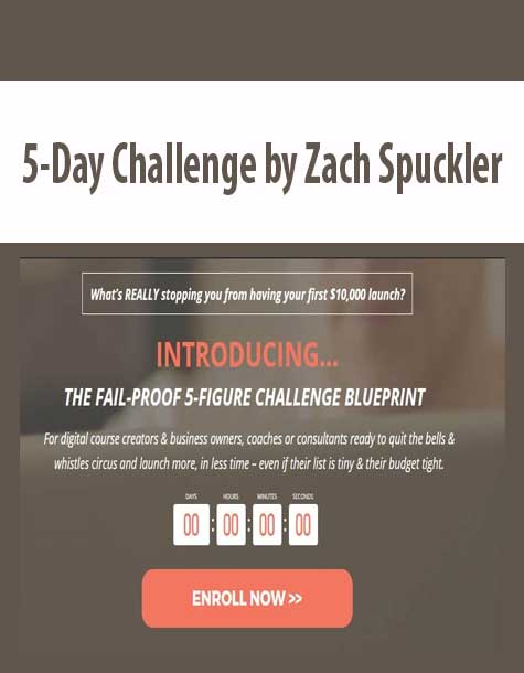 5-Day Challenge by Zach Spuckler