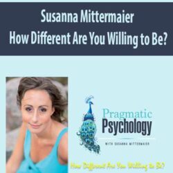 Susanna Mittermaier - How Different Are You Willing to Be?