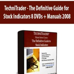 TechniTrader - The Definitive Guide for Stock Indicators 8 DVDs + Manuals 2008