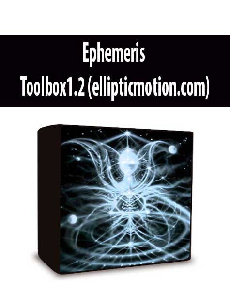 Ephemeris Toolbox1.2 (ellipticmotion.com)