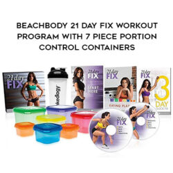 Beachbody – Beachbody 21 Day Fix Workout Program with 7 Piece Portion Control containers