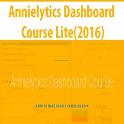 Annielytics Dashboard Course Lite(2016)