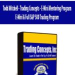 Todd Mitchell – Trading Concepts – E-Mini Mentoring Program – E-Mini & Full S&P 500 Trading Program – 1 DVD + 3 CDs + Complete PDF Workbooks + BONUS