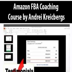 Amazon FBA Coaching Course by Andrei Kreicbergs