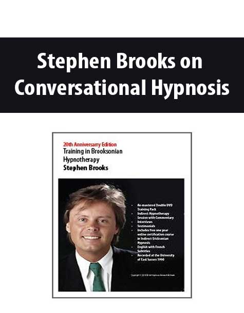 Stephen Brooks on Conversational Hypnosis