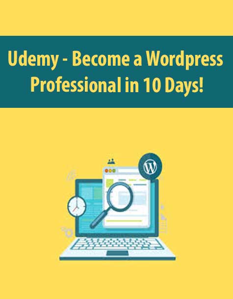 Udemy - Become a Wordpress Professional in 10 Days