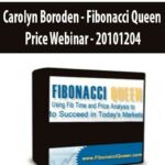 Carolyn Boroden – Fibonacci Queen – Price Webinar – 20101204