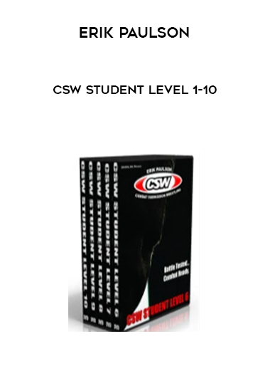 Erik Paulson – CSW Student Level 1-10