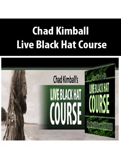 Chad Kimball – Live Black Hat Course