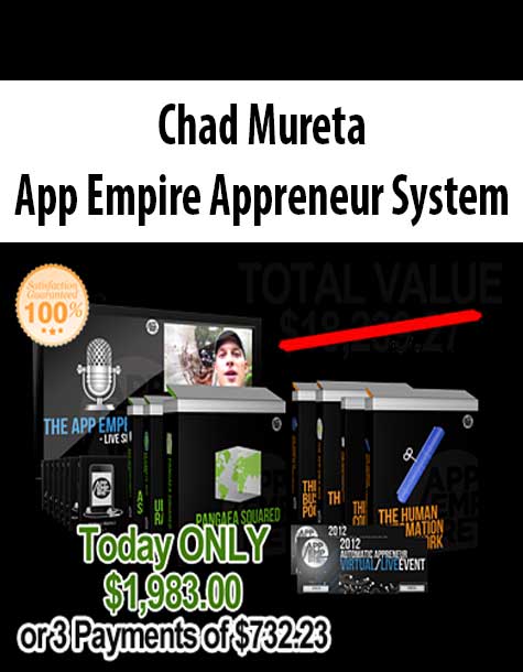 Chad Mureta – App Empire Appreneur System
