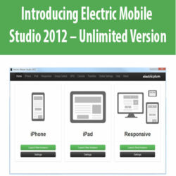 Introducing Electric Mobile Studio 2012 – Unlimited Version