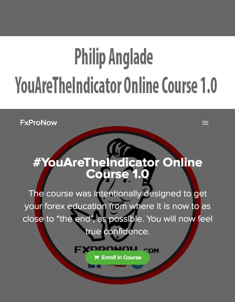 Philip Anglade - YouAreTheIndicator Online Course 1.0