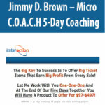 Jimmy D. Brown – Micro C.O.A.C.H 5-Day Coaching