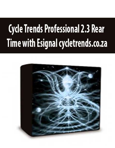 Cycle Trends Professional 2.3 Rear Time with Esignal cycletrends.co.za