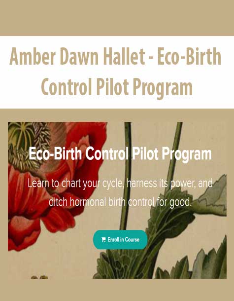 Amber Dawn Hallet - Eco-Birth Control Pilot Program