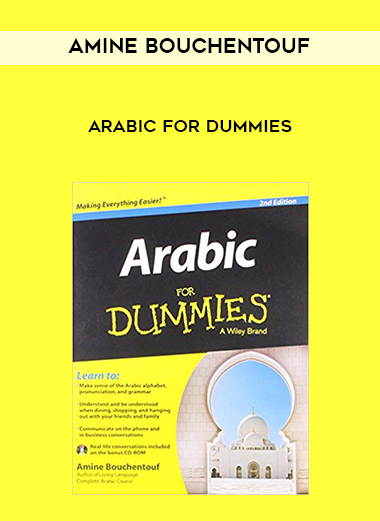 Amine Bouchentouf – Arabic for Dummies