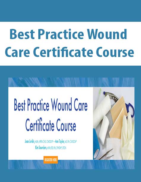 Best Practice Wound Care Certificate Course