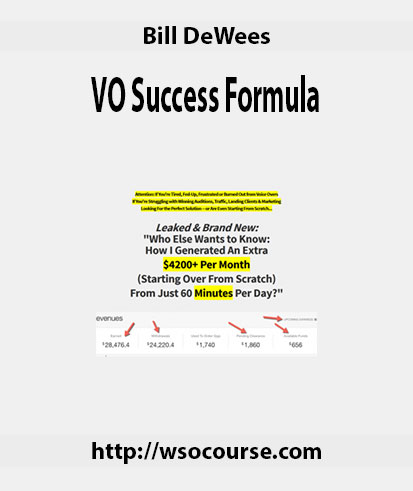 bill-dewaees-vo-success-formula