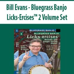 Bill Evans - Bluegrass Banjo Licks-Ercises™ 2 Volume Set