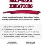 Suicidal Clients and Self-Harm Behaviors
