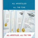 All Apostilles, All The Time from Andre C Hatchett
