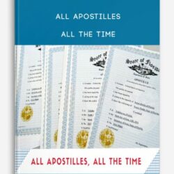 All Apostilles, All The Time from Andre C Hatchett