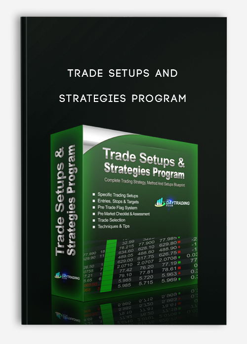 Trade Setups And Strategies ProgramTrade Setups And Strategies Program