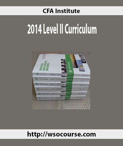 CFA-Institute-2014-Level-II-Curriculum
