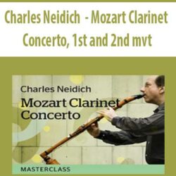 Charles Neidich - Mozart Clarinet Concerto, 1st and 2nd mvt