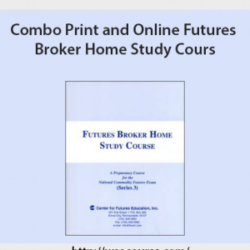 Combo Print and Online Futures Broker Home Study Course
