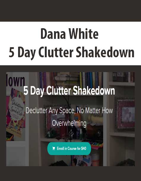 Dana White - 5 Day Clutter Shakedown