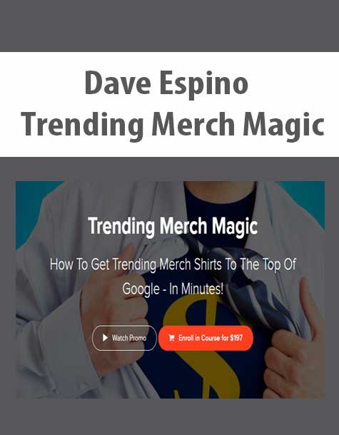 Dave Espino - Trending Merch Magic Dave Espino - Trending Merch Magic