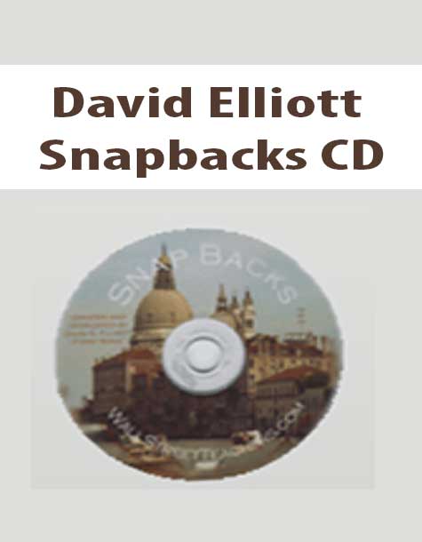 David Elliott - Snapbacks CD