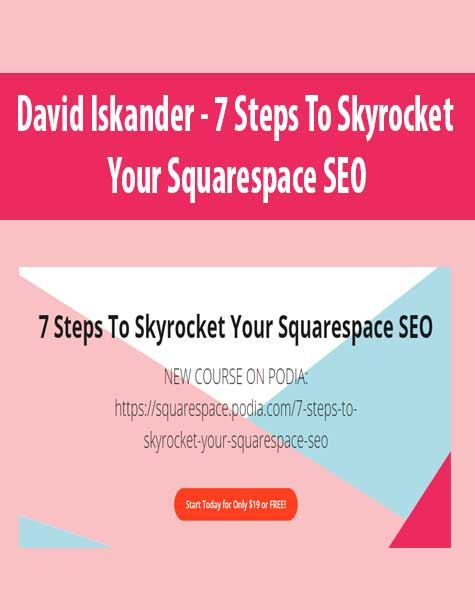 David Iskander - 7 Steps To Skyrocket Your Squarespace SEO