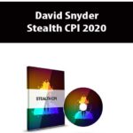 David Snyder – Stealth CPI 2020